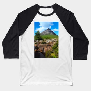 Buachaille Etive Mor in the Highlands of Scotland Baseball T-Shirt